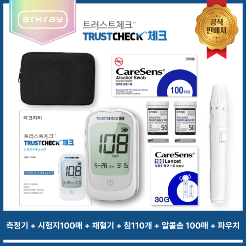 트러스트체크 혈당 측정기 상품 사진