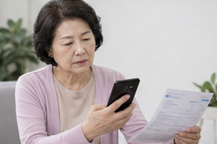생계급여 공식 확인 메모 이미지